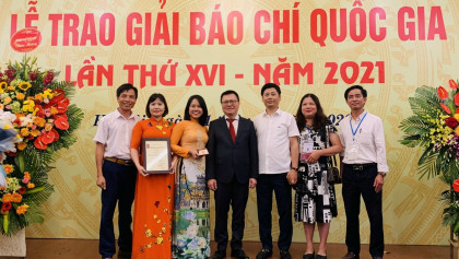 Đài PT-TH Nghệ An có 2 tác phẩm được trao Giải Báo chí Quốc gia lần thứ XVI
