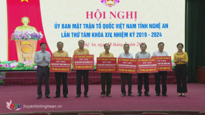Hội nghị lần thứ 8, Uỷ ban MTTQ Việt Nam tỉnh Nghệ An khóa XIV, nhiệm kỳ 2019 – 2024