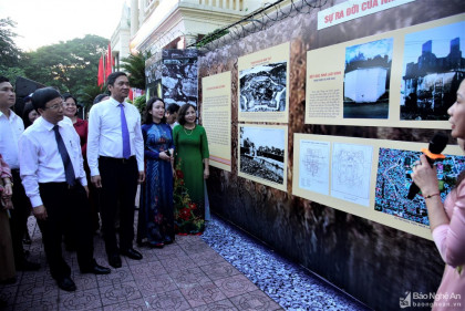 Hơn 100 tài liệu, hình ảnh trưng bày tại chuyên đề “Ký ức Nhà lao Vinh”