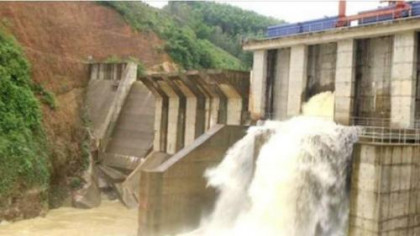 Thủy điện Sông Quang (Quế Phong) dự kiến xả lũ vào 9h30' ngày 8/9