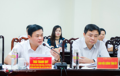 Bí thư Tỉnh ủy Thái Thanh Quý tiếp công dân định kỳ tháng 9/2022
