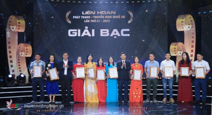 7 giải Vàng, 19 giải Bạc được trao tại Liên hoan Phát thanh - Truyền hình Nghệ An lần thứ 27