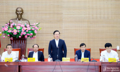 Quyết định phân công nhiệm vụ Chủ tịch và các Phó Chủ tịch UBND tỉnh Nghệ An