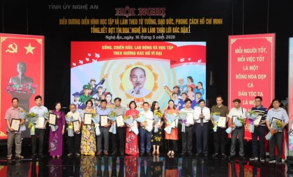 Quy chế Giải thưởng sáng tác, quảng bá tác phẩm văn học, nghệ thuật, báo chí với chủ đề "Học tập và làm theo tư tưởng, đạo đức, phong cách Hồ Chí Minh" tỉnh Nghệ An, giai đoạn 2021 - 2025