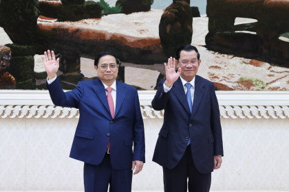 Việt Nam - Campuchia ra tuyên bố chung, nhất trí đẩy mạnh hợp tác kinh tế