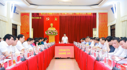 10 năm thực hiện Nghị quyết số 26 của Bộ Chính trị: Định hướng sự phát triển bền vững của Nghệ An