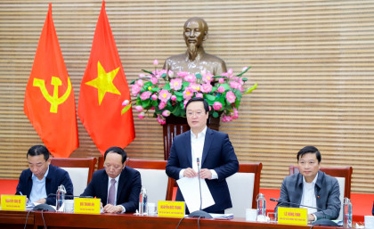 Chủ tịch UBND tỉnh Nguyễn Đức Trung: Quyết tâm cao hơn, nỗ lực lớn hơn, hành động quyết liệt hơn để hoàn thành các mục tiêu, chỉ tiêu đề ra