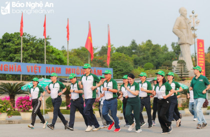 Nghệ An phát động Ngày chạy Olympic vì sức khỏe toàn dân