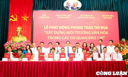 Tiêu chí thực hiện “cơ quan báo chí văn hóa và văn hóa của người làm báo Việt Nam”