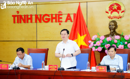 Chủ tịch UBND tỉnh Nghệ An: Phấn đấu hoàn thành mức cao nhất các mục tiêu, chỉ tiêu đề ra