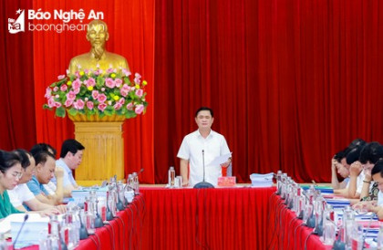 Ban Thường vụ Tỉnh ủy Nghệ An xem xét, thi hành kỷ luật đảng viên