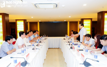 Uỷ ban Tài chính - Ngân sách của Quốc hội làm việc với tỉnh Nghệ An