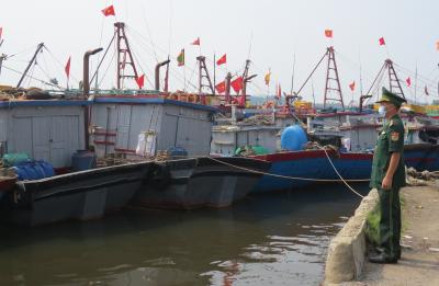Nghệ An kêu gọi tất cả tàu thuyền vào nơi tránh trú bão số 1