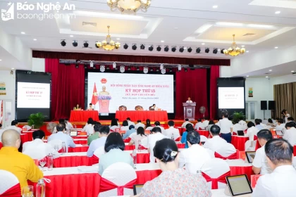 HĐND tỉnh Nghệ An thông qua 11 nghị quyết tại kỳ họp chuyên đề