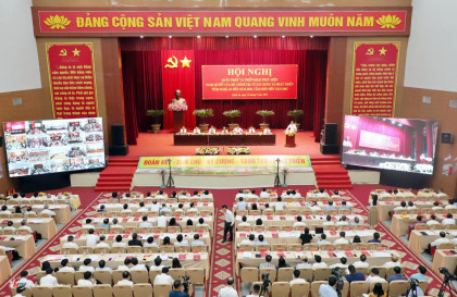 Quán triệt và triển khai thực hiện Nghị quyết 39 của Bộ Chính trị về xây dựng và phát triển tỉnh Nghệ An đến năm 2030, tầm nhìn đến năm 2045