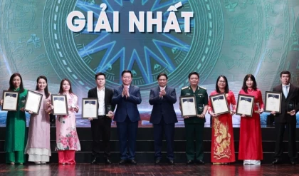 Báo Nghệ An đạt giải tại cuộc thi Giải thưởng toàn quốc về thông tin đối ngoại