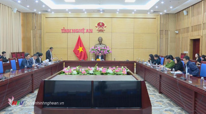 Rà soát công tác chuẩn bị hội nghị hợp tác 3 tỉnh Thanh Hóa - Nghệ An - Hà Tĩnh