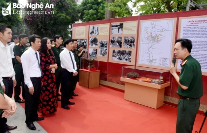 Hội thảo ‘70 năm chiến thắng lịch sử Điện Biên Phủ (1954 - 2024) và những đóng góp to lớn của quân – dân Nghệ An’