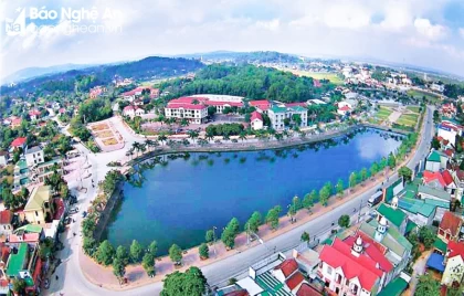 Mở rộng không gian, nâng cấp tiêu chuẩn đô thị đối với 6 thị trấn tại Nghệ An