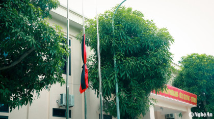 Tỉnh ủy, UBND tỉnh Nghệ An ban hành công văn về 2 ngày Quốc tang Tổng Bí thư Nguyễn Phú Trọng