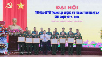 LLVT tỉnh Nghệ An tổ chức Đại hội thi đua Quyết thắng giai đoạn 2024-2029