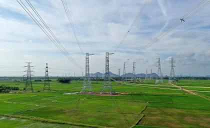 Đóng điện Dự án đường dây 500kV đoạn Quỳnh Lưu – Thanh Hóa