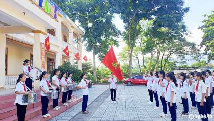 Các trường học Nghệ An sẵn sàng cho lễ khai giảng năm học mới