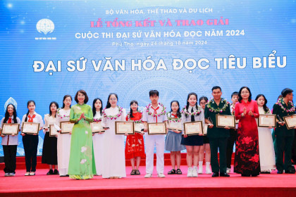 Nghệ An giành 5 giải cao tại Cuộc thi Đại sứ văn hóa đọc năm 2024