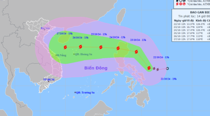 Nghệ An ra công điện ứng phó với bão TRAMI