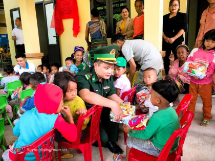 Khánh thành điểm trường Mầm non bản Huồi Pún - Kỳ Sơn