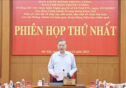 Tổng Bí thư Tô Lâm: Tập trung thực hiện thắng lợi cuộc cách mạng...