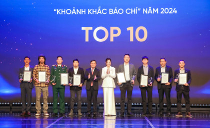 Lễ trao Giải ảnh “Khoảnh khắc Báo chí" năm 2024: Tôn vinh giá trị của khoảnh khắc, giá trị của hiện thực