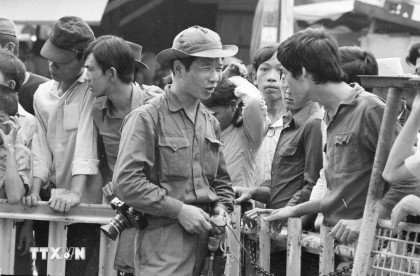 Nhà báo Đinh Quang Thành và câu chuyện về những bức ảnh đoàn quân 'thần tốc' tiến vào Sài Gòn