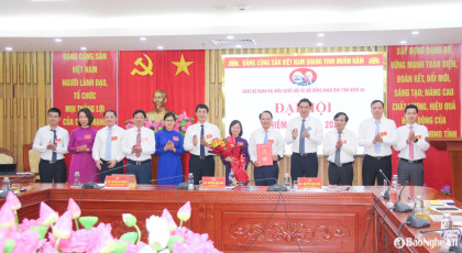 Đảng bộ Đoàn đại biểu Quốc hội và HĐND tỉnh Nghệ An đại hội nhiệm kỳ 2025 - 2030