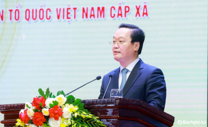 Bí thư Tỉnh uỷ Nghệ An: Nhanh chóng chuyển trạng thái từ tư duy 'hành chính quản lý' sang tư duy 'phục vụ, kiến tạo'