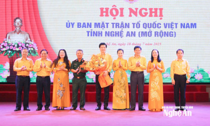 Hiệp thương cử bổ sung Phó Chủ tịch Thường trực Ủy ban MTTQ Việt Nam tỉnh Nghệ An