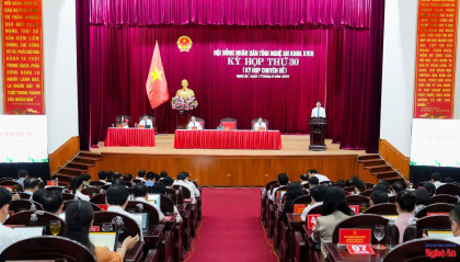 HĐND tỉnh Nghệ An triệu tập kỳ họp thường lệ giữa năm 2025