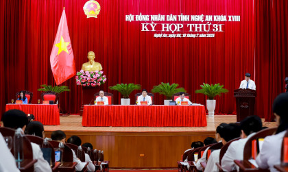 Bế mạc kỳ họp thứ 31, HĐND tỉnh Nghệ An thông qua 19 nghị quyết chuyên đề, tạo tiền đề cho giai đoạn nước rút