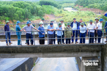 Chủ động các phương án phòng, chống lụt bão tại các hồ đập trước cơn bão số 3 - bão Wipha