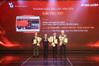 Thể lệ Giải ảnh “Khoảnh khắc Báo chí 2025”