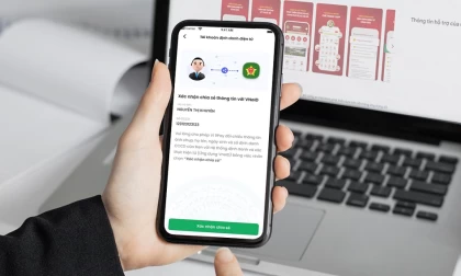 Dùng VNeID để đăng nhập ví điện tử