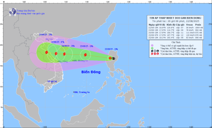 Chủ động ứng phó áp thấp nhiệt đới có khả năng mạnh lên thành bão