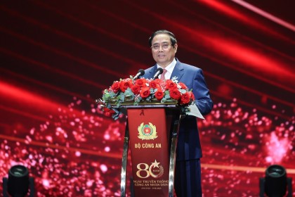 Bài viết của Thủ tướng nhân kỷ niệm 80 năm Công an nhân dân Việt Nam