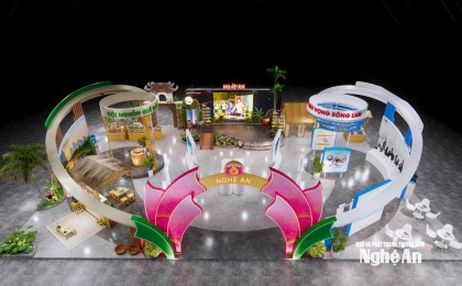 Nghệ An tham gia Triển lãm "80 năm Hành trình Độc lập – Tự do – Hạnh phúc"