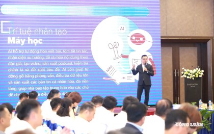 Tương lai báo chí là sự hòa quyện giữa sáng tạo của con người và công nghệ