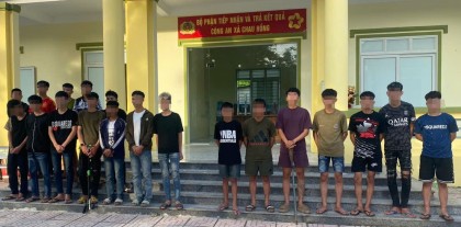 Mâu thuẫn tuổi mới lớn, 11 thanh thiếu niên bị khởi tố về tội “gây rối trật tự công cộng"