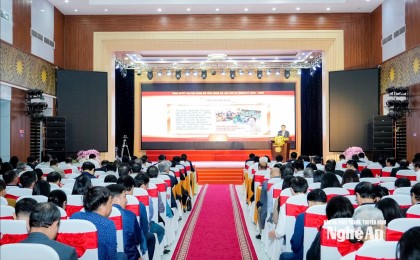 Nghệ An tổ chức Hội nghị nghiên cứu, quán triệt và triển khai thực hiện Nghị quyết Đại hội Đảng bộ tỉnh lần thứ XX
