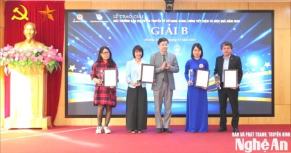 Báo và phát thanh, truyền hình Nghệ An đoạt giải B, Giải thưởng Báo chí tuyên truyền về sử dụng năng lượng tiết kiệm và hiệu quả năm 2025