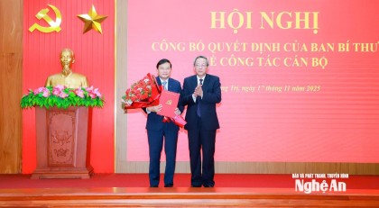 Đồng chí Lê Hồng Vinh giữ chức Phó Bí thư Tỉnh ủy Quảng Trị