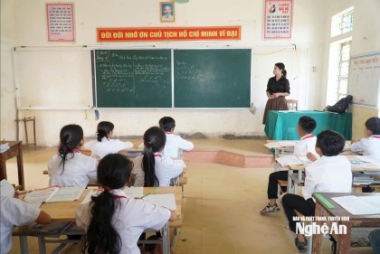 Ngành Giáo dục Nghệ An tuyển dụng 829 biên chế bậc mầm non, tiểu học, THCS và nhân viên trường học